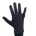 BLACK COTTON GLOVES