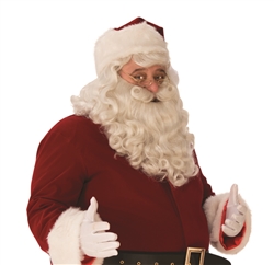 Santa Premium Wig And Beard Set
