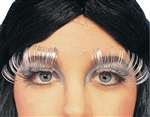 SILVER METALLIC EYELASHES