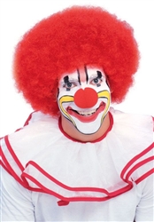Red Clown / Afro Wig