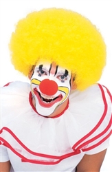 Yellow Clown / Afro Wig