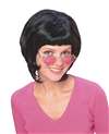 70'S WEDGE WIG - BLACK