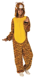 Tiger Comfy Wear Adult Jumpsuit - Small/Medium