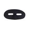 BLACK SATIN DOMINO EYEMASK