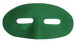 GREEN SATIN DOMINO EYEMASK