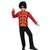 RED MILITARY MICHAEL JACKSON DELUXE KIDS COSTUME - LARGE