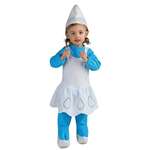 SMURFETTE INFANT EZ ON ROMPER COSTUME