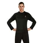 STAR TREK BLACK SHIRT - ADULT LARGE