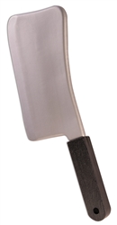 Meat Cleaver Prop Weapon - Plastic