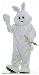 Bunny Deluxe Plush Adult Costume - Standard