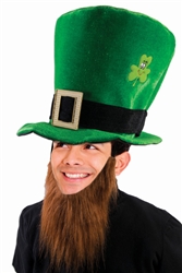 St. Patrick's Day Leprechaun Hat With Beard