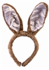 Light Brown Bunny Ears Headband