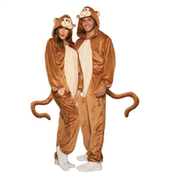 Monkey Jumpsuit Adult - One Size