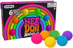 NeeDoh Teenie Rainbow Groovy Gobs