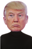 Giant Donald Trump Bobble Hedz Mask