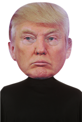 Giant Donald Trump Bobble Hedz Mask