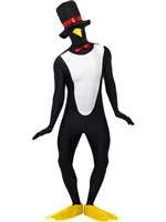 Penquin Second Skin Large Adult Costume