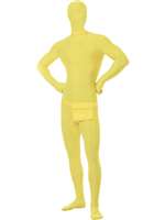 Yellow Second Skin Medium Adult Costume
