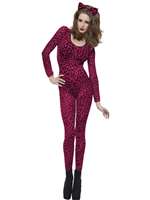 Pink Leopard Print Bodysuit