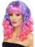 Siren Long Curly Purple - Pink Wig