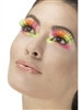 Neon Multi-Colored Eyelashes