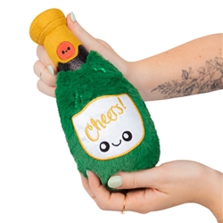 Champagne Bottle Boozy Buds Squishables Shot Size Plush