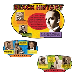 Black History Bulletin Board Decoration Set