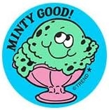 Minty Good Mint Ice Cream Scratch N Sniff Stickers