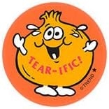 Tear-ific Onion Scratch N Sniff Stickers