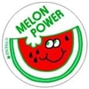 Melon Power Retro Scratch N Sniff Stickers
