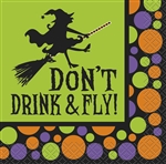 Don't Drink & Fly Beverage Napkins