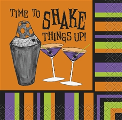 Time to Shake Beverage Napkins