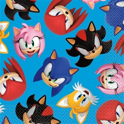 Sonic The Hedgehog Luncheon Napkins