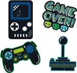 Gamer Wall Decals - 4 Pack
