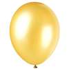 Gold Metallic 13 inch Premium Latex Balloons - 50 Count