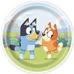 Bluey 7" Dessert  Party Plates