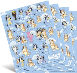 Bluey Stickers Sheets