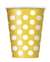 Sunflower Yellow Dots 12oz Cups