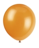 Pumpkin Orange 12 inch Latex Balloons