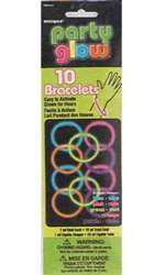 Glow Bracelets - 10 Count