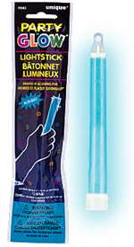 Blue Glowstick - 6 inch