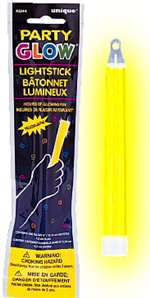 Yellow Glowstick - 6 inch