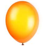 Citrus Orange 12 inch Balloons - 50 Count