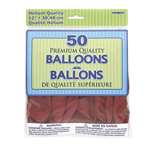 50 12 inch Cherry Red Latex Balloons