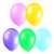 Pastel Assorted 12 inch Balloons - 50 Count