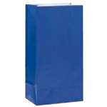 Royal Blue Paper Bags