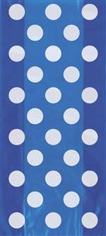 Royal Blue Dots Cello Bags