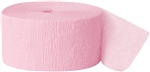 Pastel Pink Crepe Paper Streamer - 81'