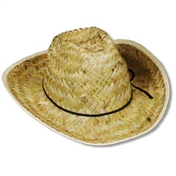 Hi Crown Western Hat with Shoelace Band