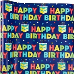 Peppy Birthday Gift Wrap - 30"  x  5 ft